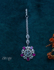 OT1011209 - AD Stone Maang Tikka 1-Zilmor