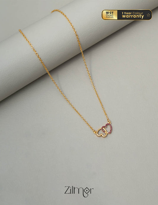 PE101447 - Daily Wear Simple Pendant Necklace