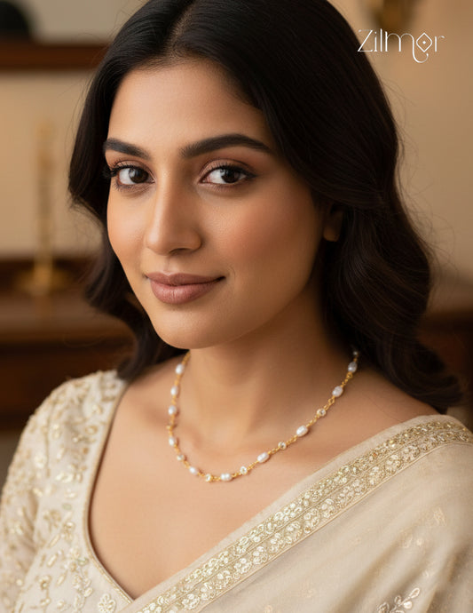 PE101519 - Fresh water Pearl  Necklace