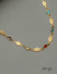 PE101854 Semi Precious multi stone daily wear necklace 3-Zilmor