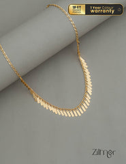 PE101855 18k Gold Plated Stylish Necklace
