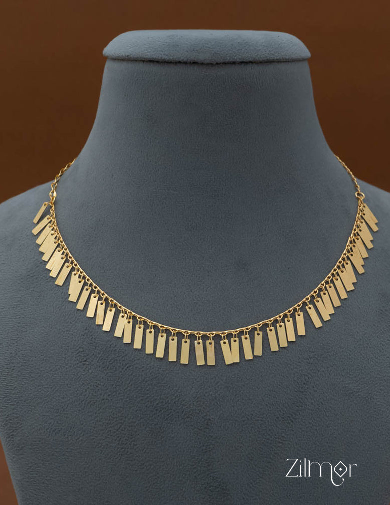 PE101855 18k Gold Plated Stylish Necklace 2-Zilmor
