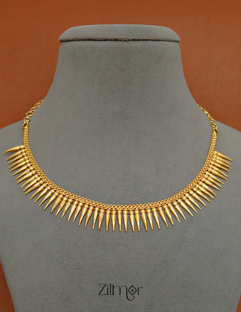 Mullamottu Necklace Pichimottu Mala Weight Micro Gold Plated