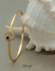 PP101208 - Gold Plated Openable Bangle 3-Zilmor