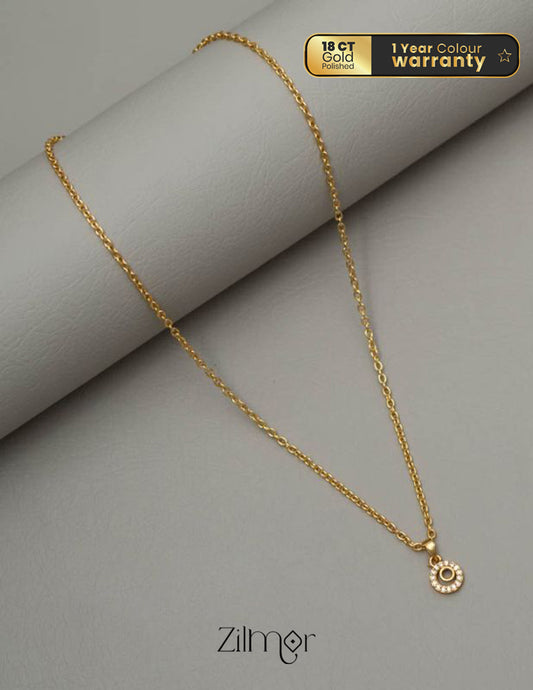 PP101335 - Daily Wear Simple Pendant Necklace