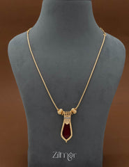 PP101882 - Gold Plated Nagapadam Necklace 2-Zilmor
