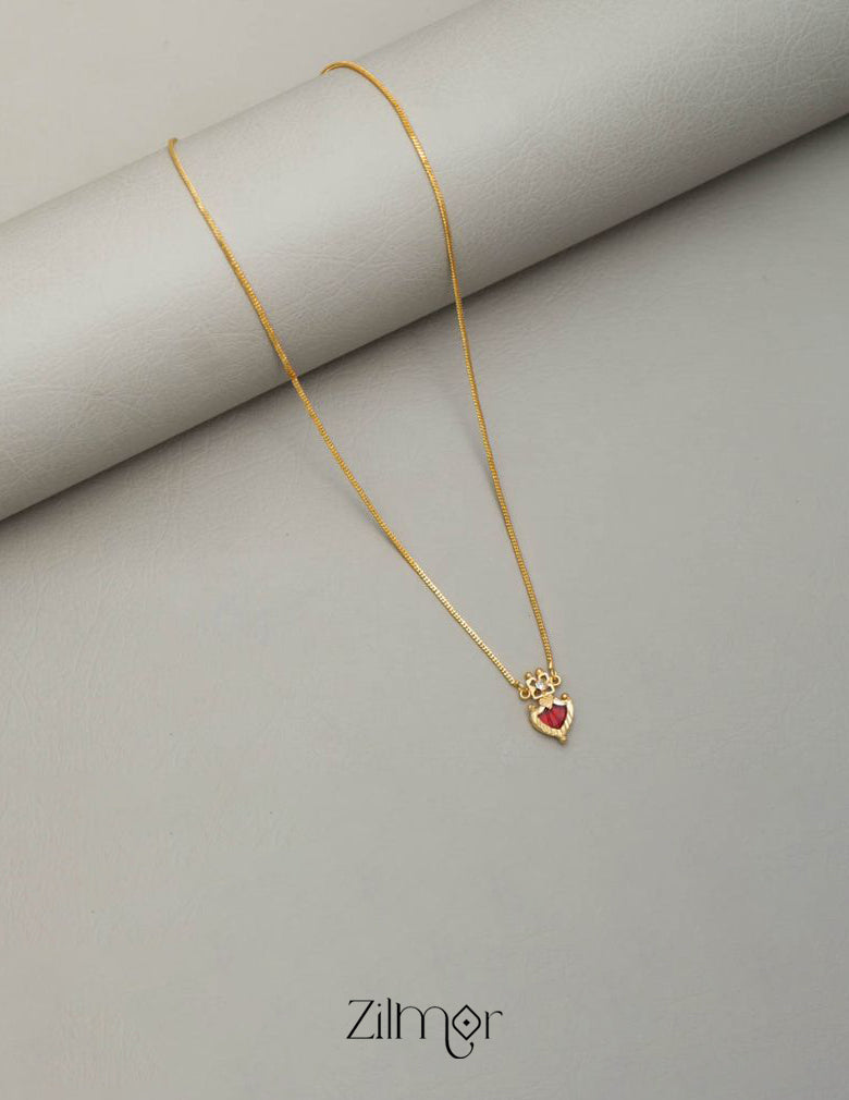 Palakka Pendant Solitaire Necklace (color option) 2-Zilmor