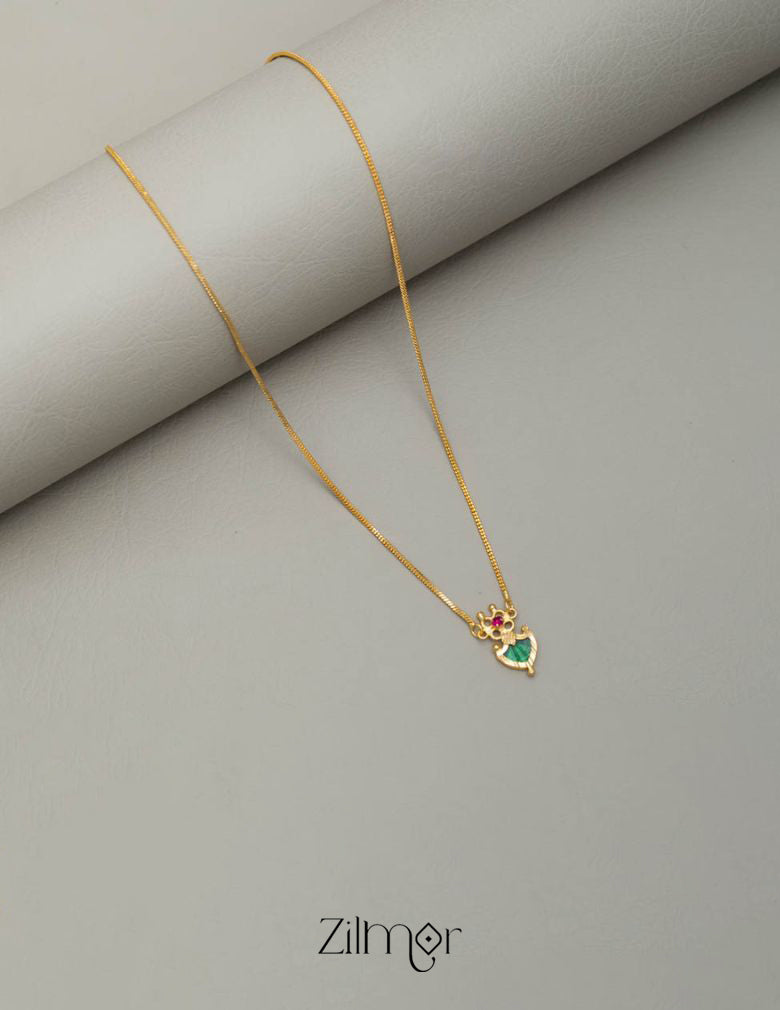 Palakka Pendant Solitaire Necklace (color option) 3-Zilmor