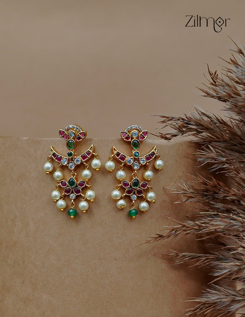 Pearl Hanging Earrings - AF1012866