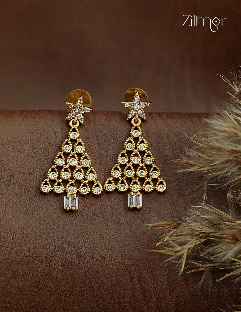 Premium AD Stone Drop Earrings - ZX1012396