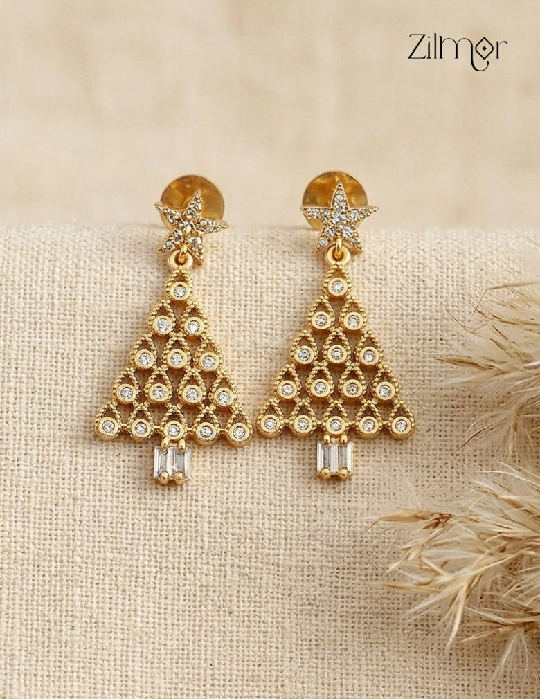 Premium AD Stone Drop Earrings - ZX1012396