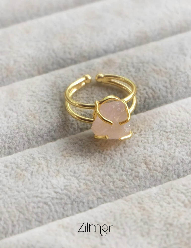 Raw Quartz Ring (color option) 3-Zilmor