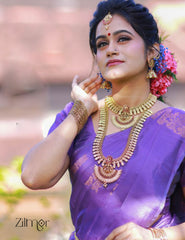 SC100915 - Traditional Bridal Combo Necklace Earring Set