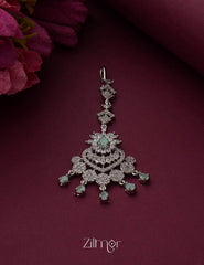 SC100949 AD Stone Maang Tikka (color option)