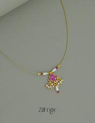 SC1011275 - Kemp Pendant Pearl Hanging Invisible Necklace 2-Zilmor
