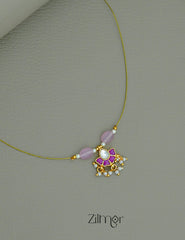 SC1011277 -  Kemp Pendant Pearl Hanging Invisible Necklace 3-Zilmor