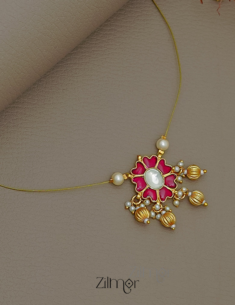 SC1011279 - Kemp Pendant Pearl Hanging Invisible Necklace 3-Zilmor