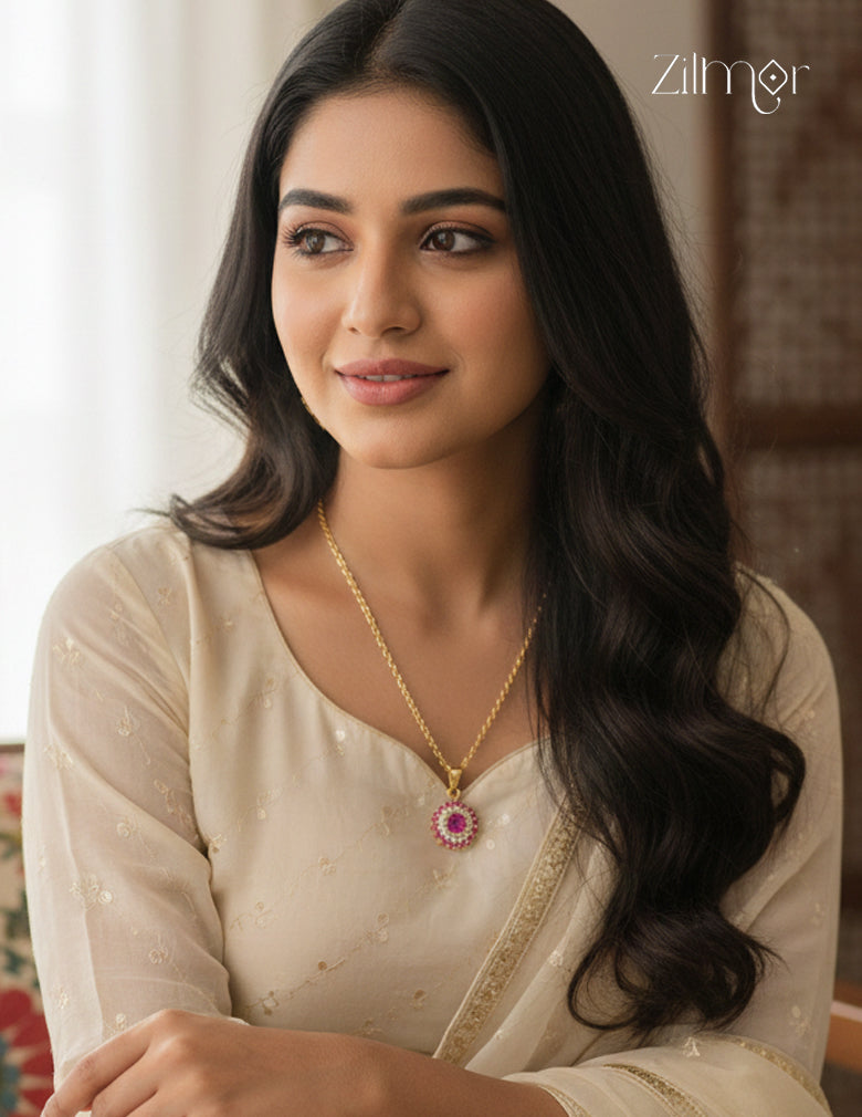 SG100528 - Simple pendant Necklace