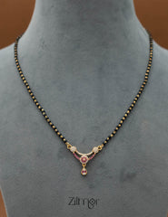 SG101430 - Daily Wear Simple Pendant Necklace 2-Zilmor