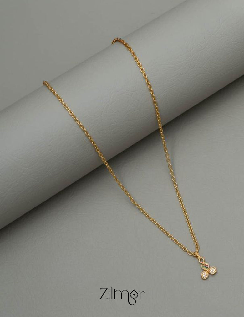 SG101438 - Daily Wear Simple Pendant Necklace 3-Zilmor