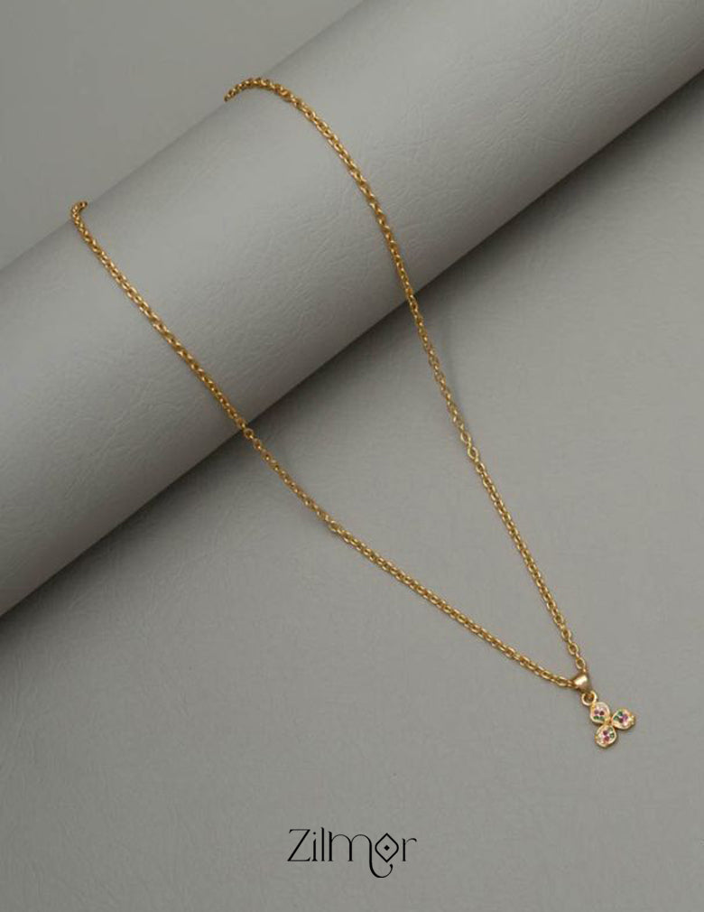 SG101438 - Daily Wear Simple Pendant Necklace 4-Zilmor