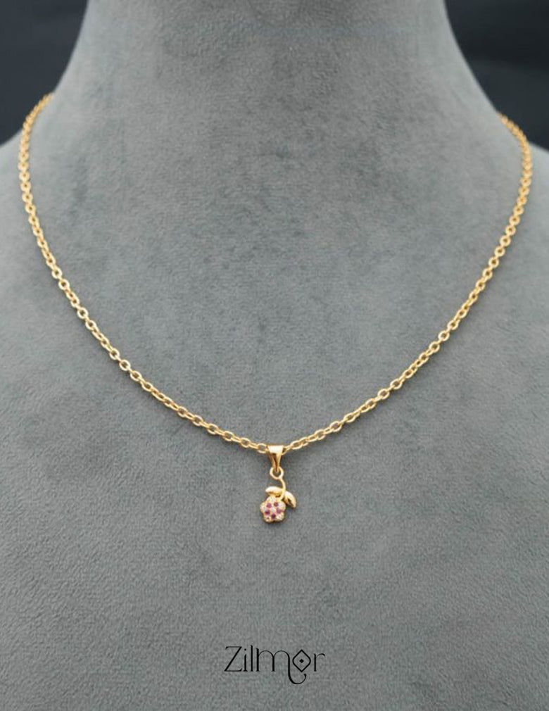 SG101439 - Daily Wear Simple Pendant Necklace 2-Zilmor