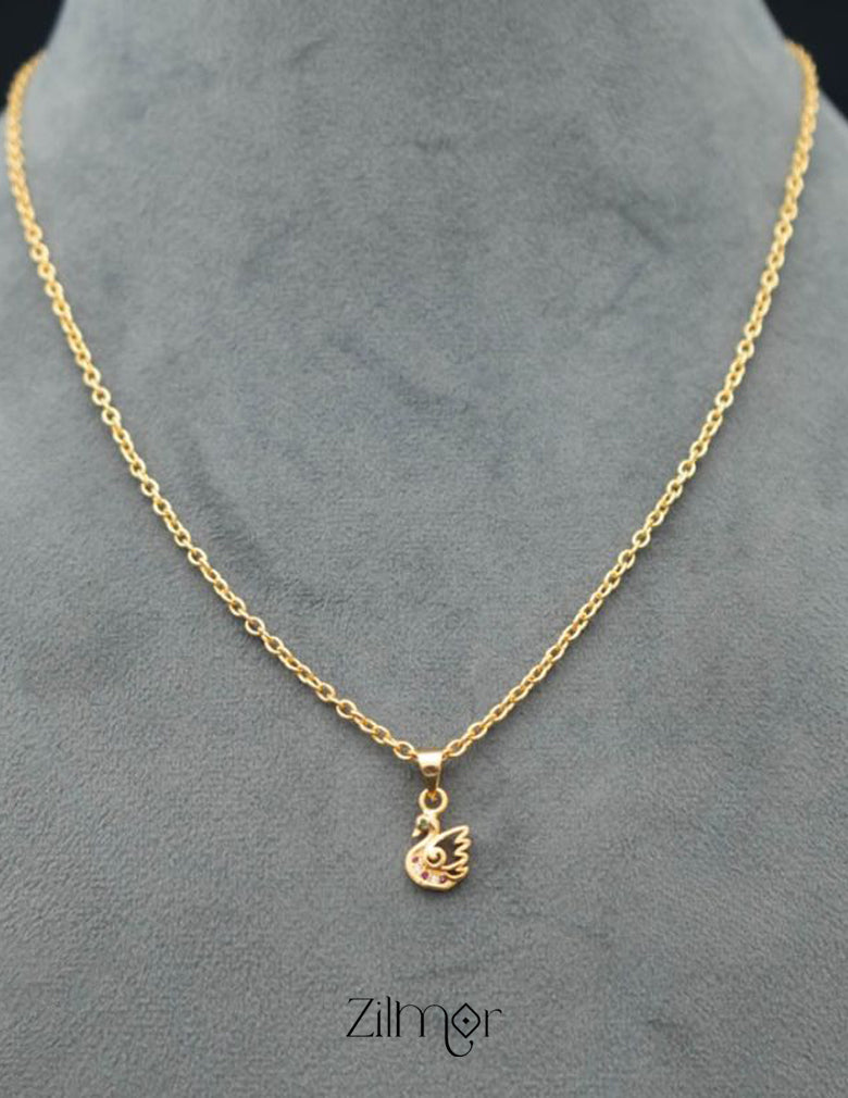 SG101440 - Daily Wear Simple Pendant Necklace 3-Zilmor