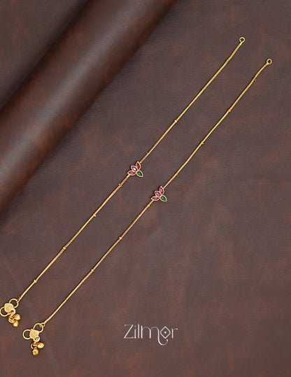SN1011372 - Kemp Lotus pair Anklets