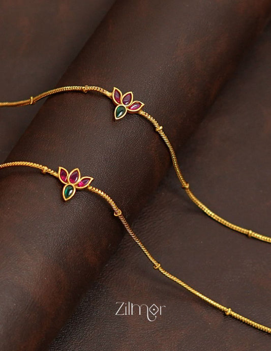 SN1011372 - Kemp Lotus pair Anklets