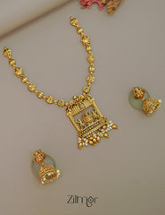 SN1011470 - Premium  Goddess Pendant Traditional Necklace Earrings set