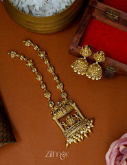 SN1011470 - Premium  Goddess Pendant Traditional Necklace Earrings set