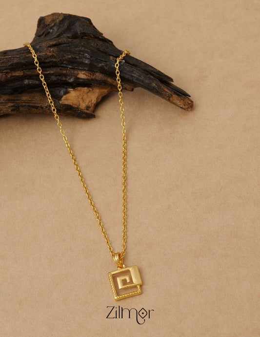 SR100564 - Simple pendant Necklace