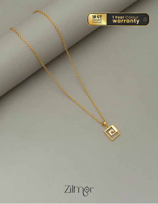 SR100564 - Simple pendant Necklace
