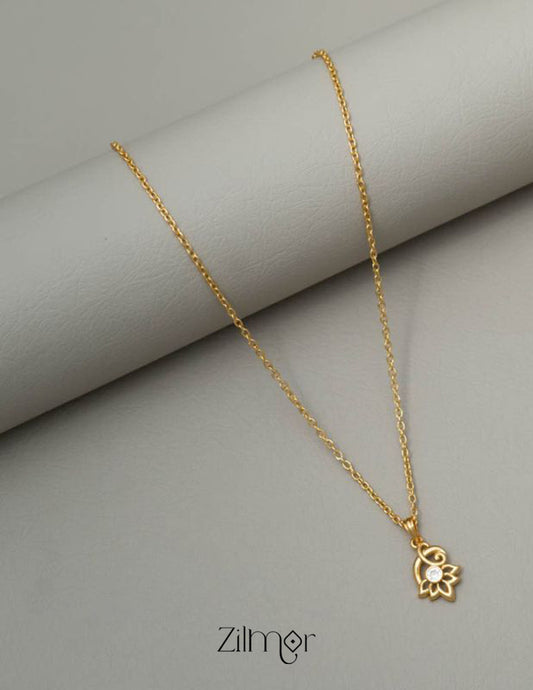 Simple pendant Necklace - NG10089