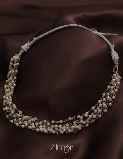 Six layer pearl choker 3-Zilmor