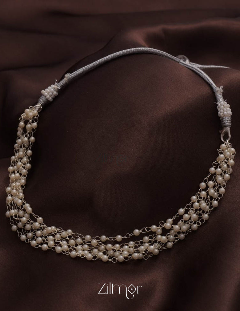 Six layer pearl choker 3-Zilmor