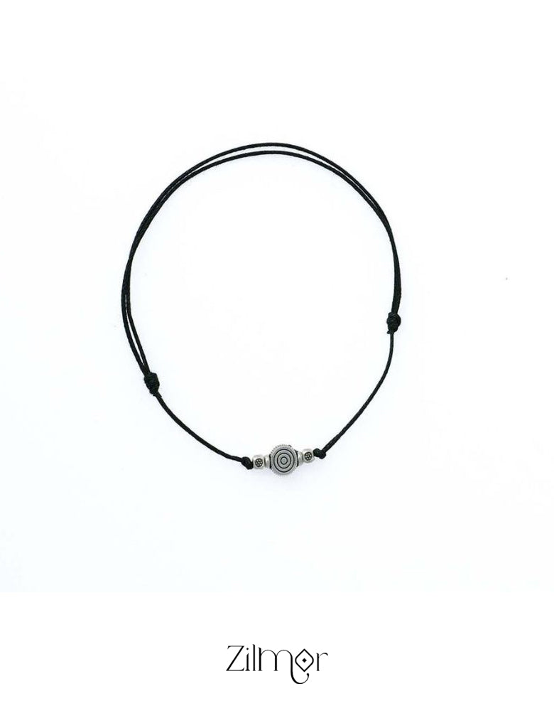 Spiral and Beads Charm Anklet 3-Zilmor