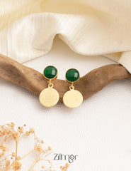 Symphony Glossy Stone Earrings - AS100703 3-Zilmor