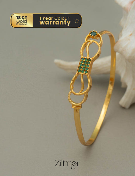TR101713 - Gold Plated Openable Bangle