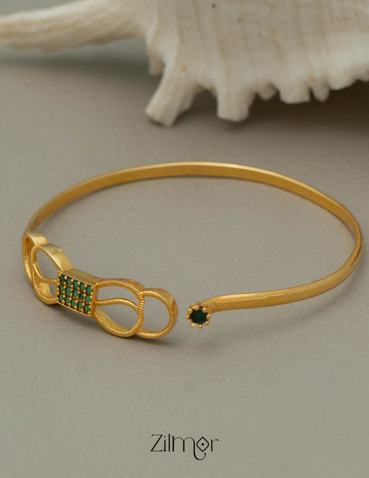 TR101713 - Gold Plated Openable Bangle