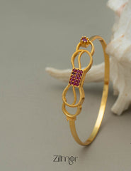 TR101713 - Gold Plated Openable Bangle 4-Zilmor