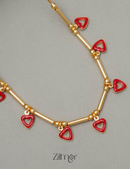 TR101787 -  Gold-plated Delicate Daily Wear Necklace 2-Zilmor