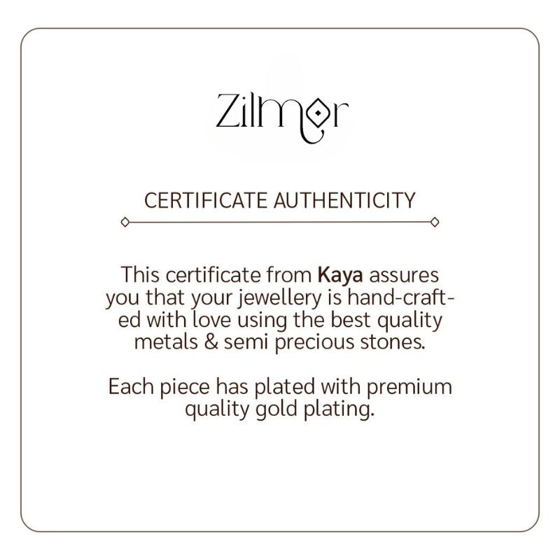 Natural Raw Stone Necklace Set  - KE100390 5-Zilmor