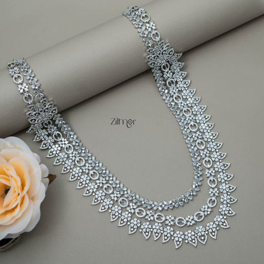 CL101442 - AD Stone  Bridal Necklace set