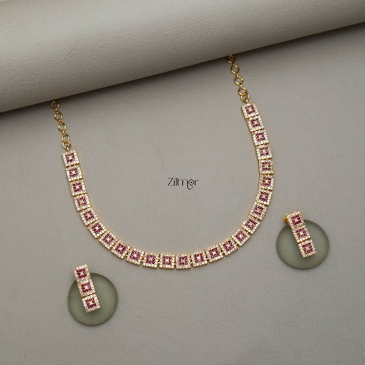 Premium Antique Necklace with Earring Set - BH100845