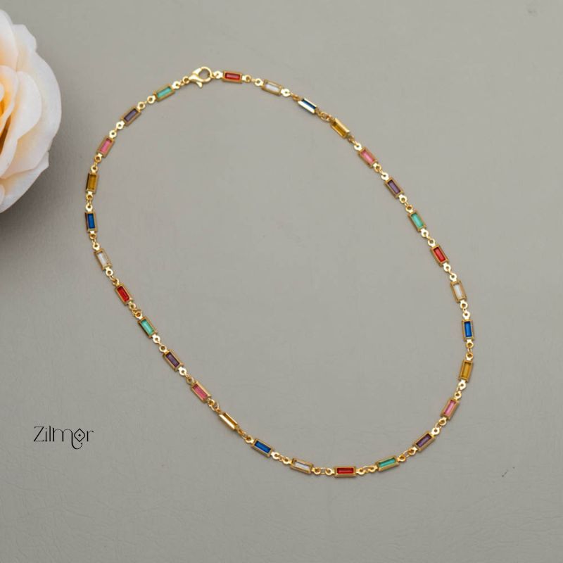 PE101522 - Semi Precious Stone Necklace 3-Zilmor
