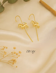 AS1011744 - Horse earcuff Earrings