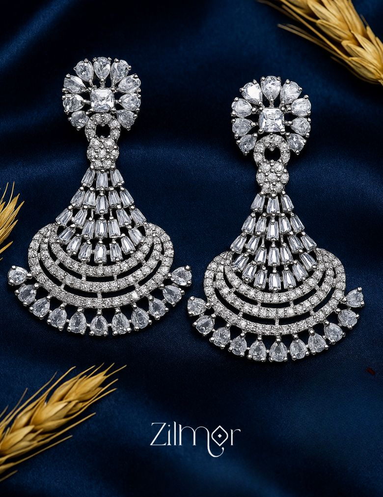 Jade -  Diamond Earrings 1-Zilmor