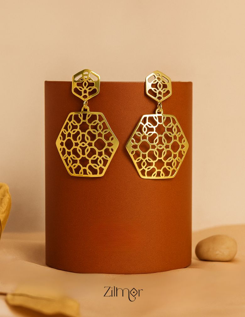 AS101226- Geometric Earrings 1-Zilmor