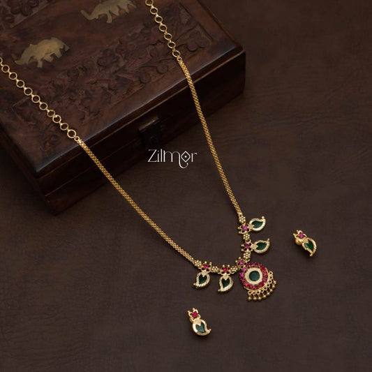 Mango Palakka Necklace Set - PP10117